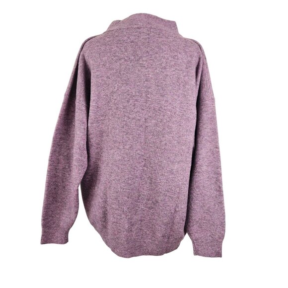 A New Day Womens Lavender Mock Neck Sweater Size Small Soft Knit Cozy Casual - Picture 2 of 7